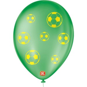 Copa Do Mundo Balao 9 Decorado Brasil (s)