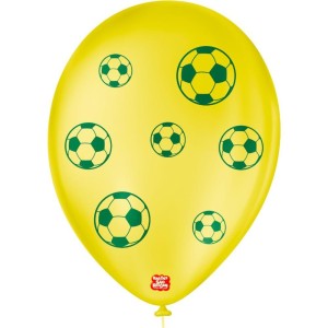 Copa Do Mundo Balao 9 Decorado Brasil (s)-129400-95954