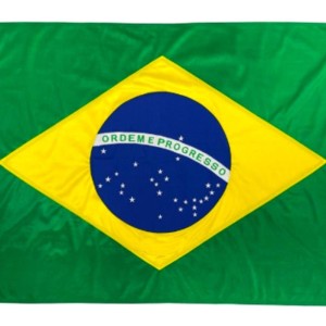 Copa Do Mundo Bandeira Brasil S/haste 90x130