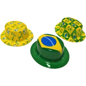 Copa Do Mundo Chapeu Brasil Plast.cores Sort