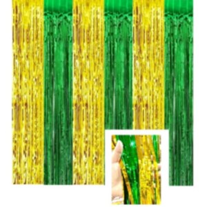 Copa Do Mundo Cortina Metaliz.2x1mt Vd/am