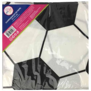 Copa Do Mundo Guardanapo Futebol 16,5x16,5cm-127981-78755