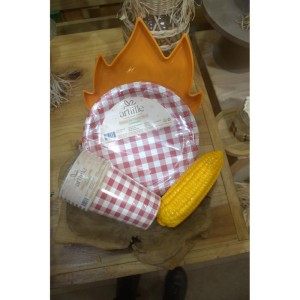 Festa Junina Copo De Papel Xadrez Vm. 240ml-127961-13254