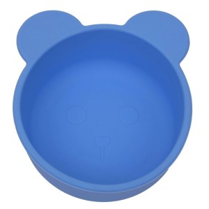 Sn23143 Prato Bowl Infantil Silicon Azul