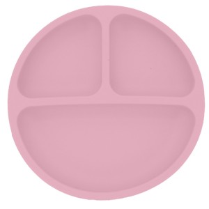 Sn23144 Prato C/divi Infantil Silic Rosa