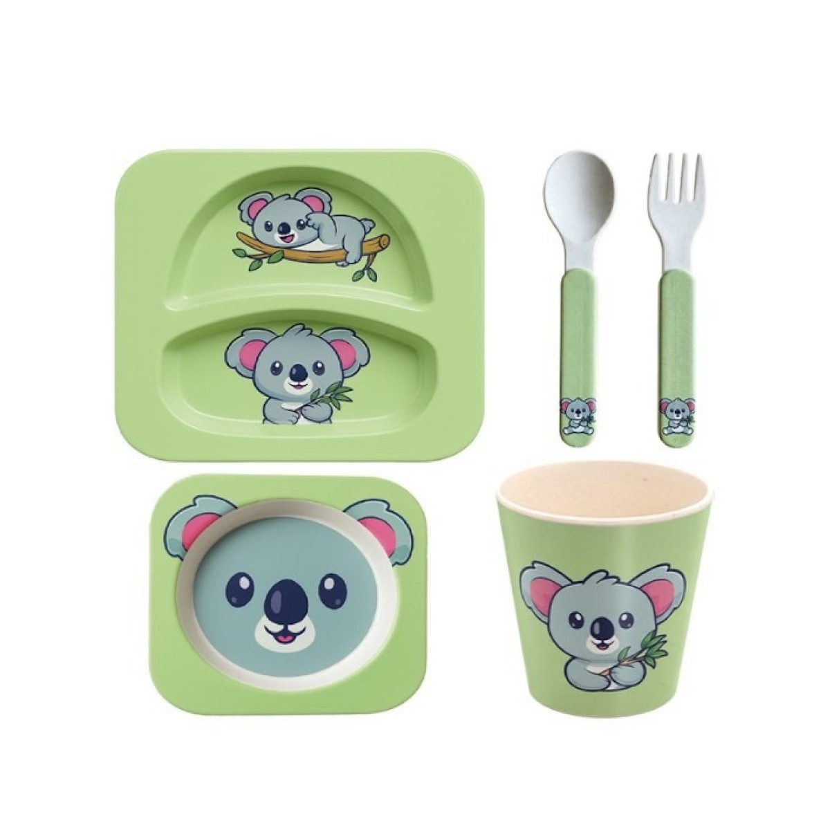 Bf25273 Jogo Refeicao Infantil Koalito
