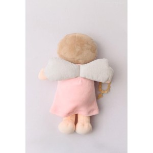 Boneca De Pelucia Anjinho Da Guarda Rosa 32cm-128750-61692