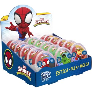 Massa Para Modelar Criativa Spidey Stica E Pula 4cores (s)-125466-71920