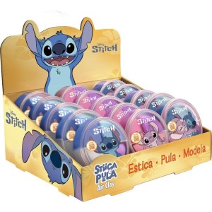 Massa Para Modelar Criativa Stitch Stica E Pula 4cores (s)