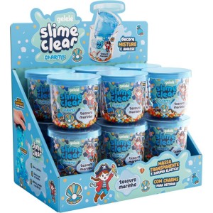 Slime Clear Charm Tesouro Marinho