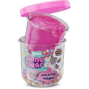 Slime Clear Charm Unicornio Magico-125471-23454