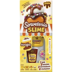 Slime Gelele Sorveteria Banoffee