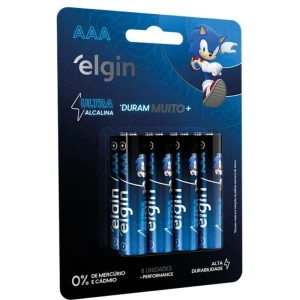 Pilha Alcalina Palito Aaa