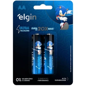 Pilha Alcalina Pequena Aa