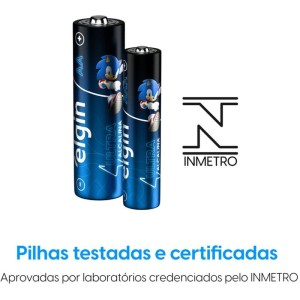 Pilha Alcalina Pequena Aa 10blistersx2unds.