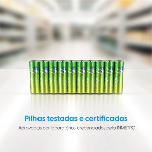 Pilha Alcalina Pequena Aa Lr06-128780-87838