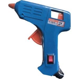 Pistola De Cola Quente 40w Azul Com Botao On/off-128798-36082