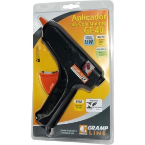 Pistola De Cola Quente 40w Grande Bivolt Preto-128797-25212