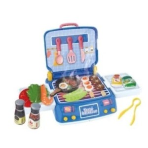 Churrasqueira C/acessorios Luz E Som 17x23x3 Cx:006