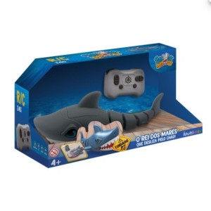 Mini Shark Attack Tubarao Controle Remoto