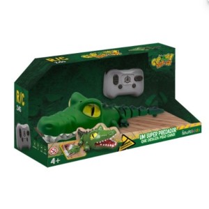 Mini Crocky Attack Crocodilo De Controle Remoto