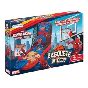 Jogo Basquete De Dedo Homem Aranha