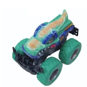 Hot Wheels Monster Truck Furious Com Luz, Som E Fricção 10 Cm 6 Modelos Sortidos