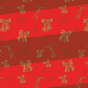 Papel Presente Bobina Couche 60cm. Mod. 219 Lacos E Listras