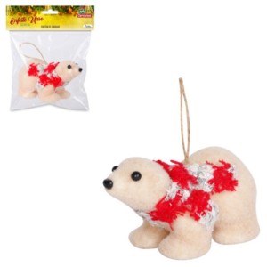 Enf Urso Isopor 11cm Cx:120