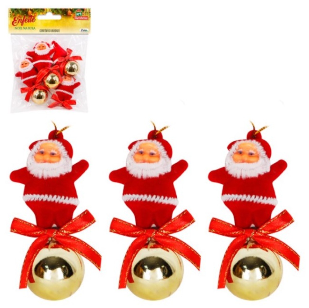 Enf Noel Na Bola 3pcs 3,5x7 Cx:120