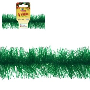Festao Corte Fino Verde 11cmx2m Cx:050