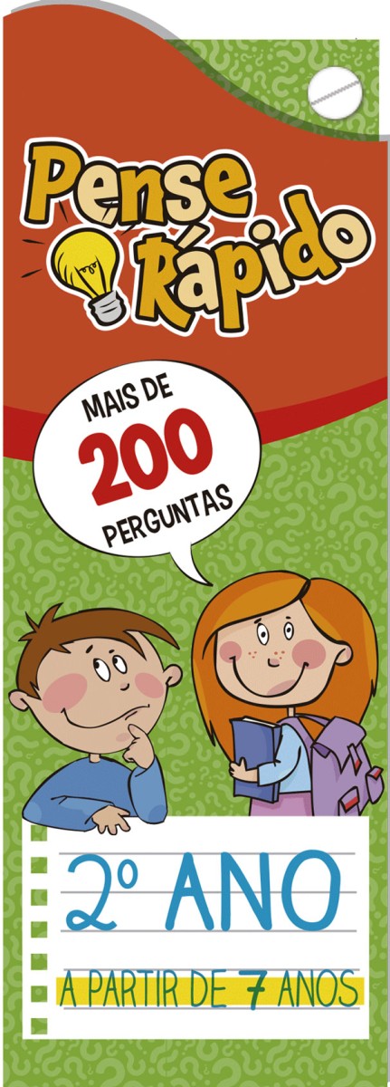 Pense Rápido 2º Ano - A Partir De 7 Anos