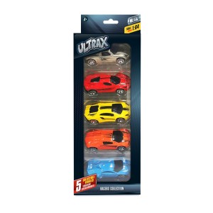 Ultrax – Carro Colecionável De Metal Pac C/5 – Escala 1:64