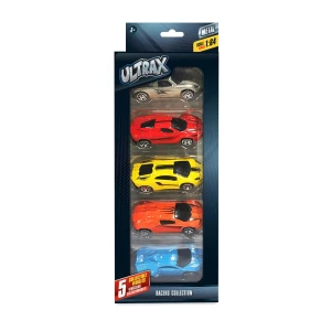 Ultrax – Carro Colecionável De Metal Pac C/5 – Escala 1:64
