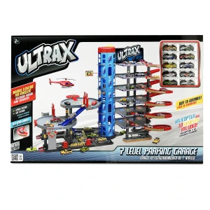 Ultrax – Estacionamento Garagem Com 7 Níveis + 10 Carros E 1 Helicóptero