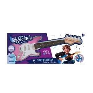 The Rockidz– Guitarra Eletrônica Média Rosa