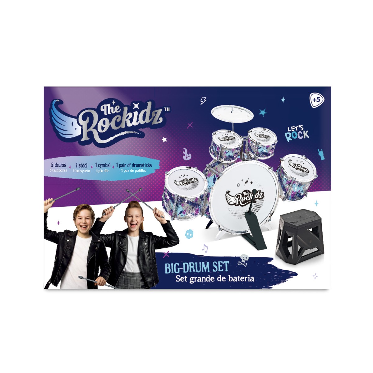 The Rockidz– Bateria Grande