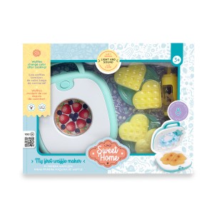 Sweet Home – Minha Primeira Máquina De Waffles - 8 Peças