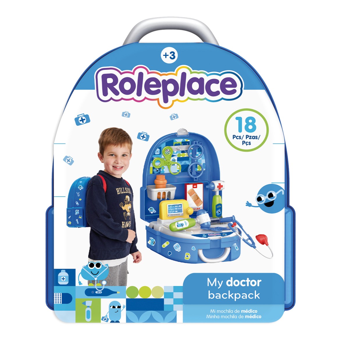 Roleplace – Mochilinha Kit Médico