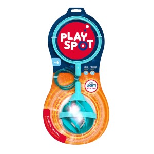 Playspot – Pula Bola Com Luz (sortimento: Rosa / Verde / Roxo)