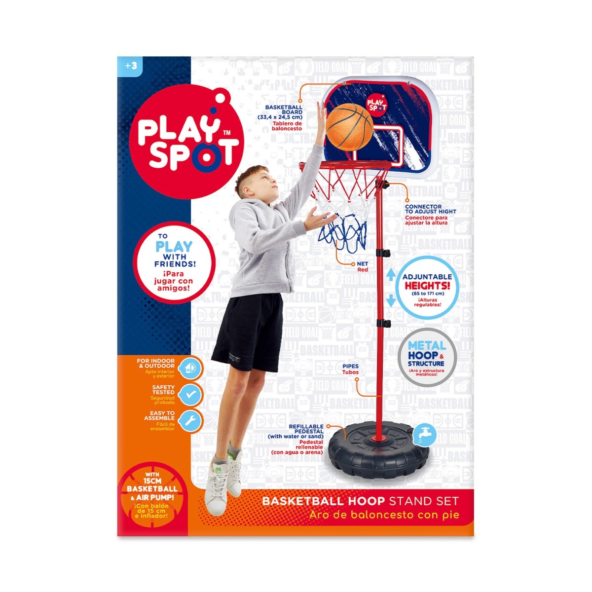 Playspot – Kit Basquete