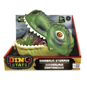 Dino State – Dinossauro Com Acessórios – 19 Peças