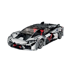 Super Carro Sport Prata Escala 1:14 - 1277 Peças