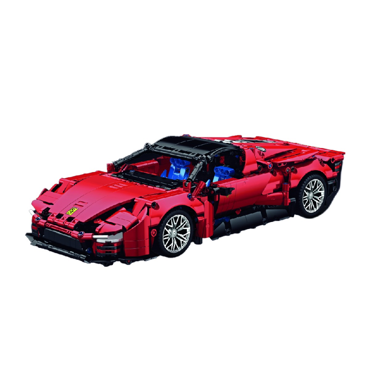 Super Carro Sport Vermelho Escala 1:14 - 1122 Peças