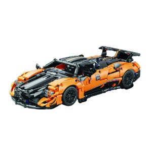Super Carro Sport Laranja Escala 1:14 - 1015 Peças