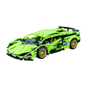 Super Carro Sport Verde Escala 1:14 - 768 Peças