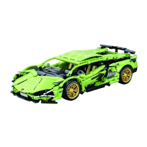 Super Carro Sport Verde Escala 1:14 - 768 Peças
