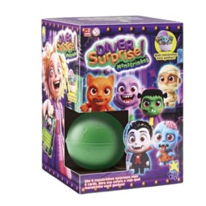 Diver Surprise Esfera - Monstrinhos (dp 12pç)