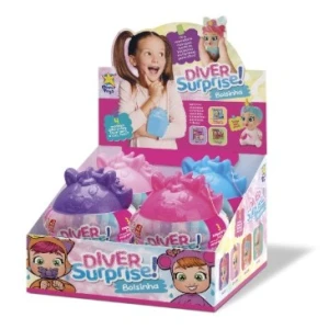 Boneca Diver Surprise Bolsinha - Mama E Chora (4 Unid)