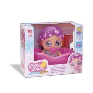 Boneca Little Dolls Glitter - Banheirinha